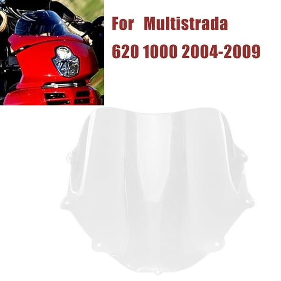 Motorcycle Front Windshield Glass Sun Visor Motorcycle Accessories Windscreen for 620 1000 04-09 B