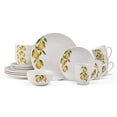 thumbnail image 1 of Studio Nova Lemons 16-Piece Dinnerware Set, Service For 4, White, 1 of 4