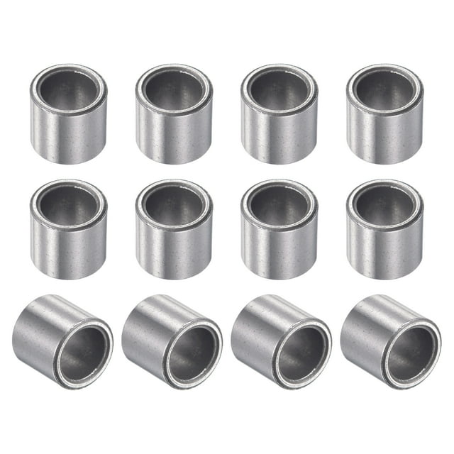 Unique Bargains 10x14x12mm Manchon Roulements Fritté Fer Auto-Lubrifiant Bague 12 Pack