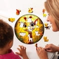 thumbnail image 3 of Acrylic Puzzles Suncatcher Window Hanging, Cute Animal Theme 83 Pieces Sun Catcher Stained Glass Acrylic Puzzle Decoration for Women Men Mom Birthday Gift Home Decor, 3 of 6