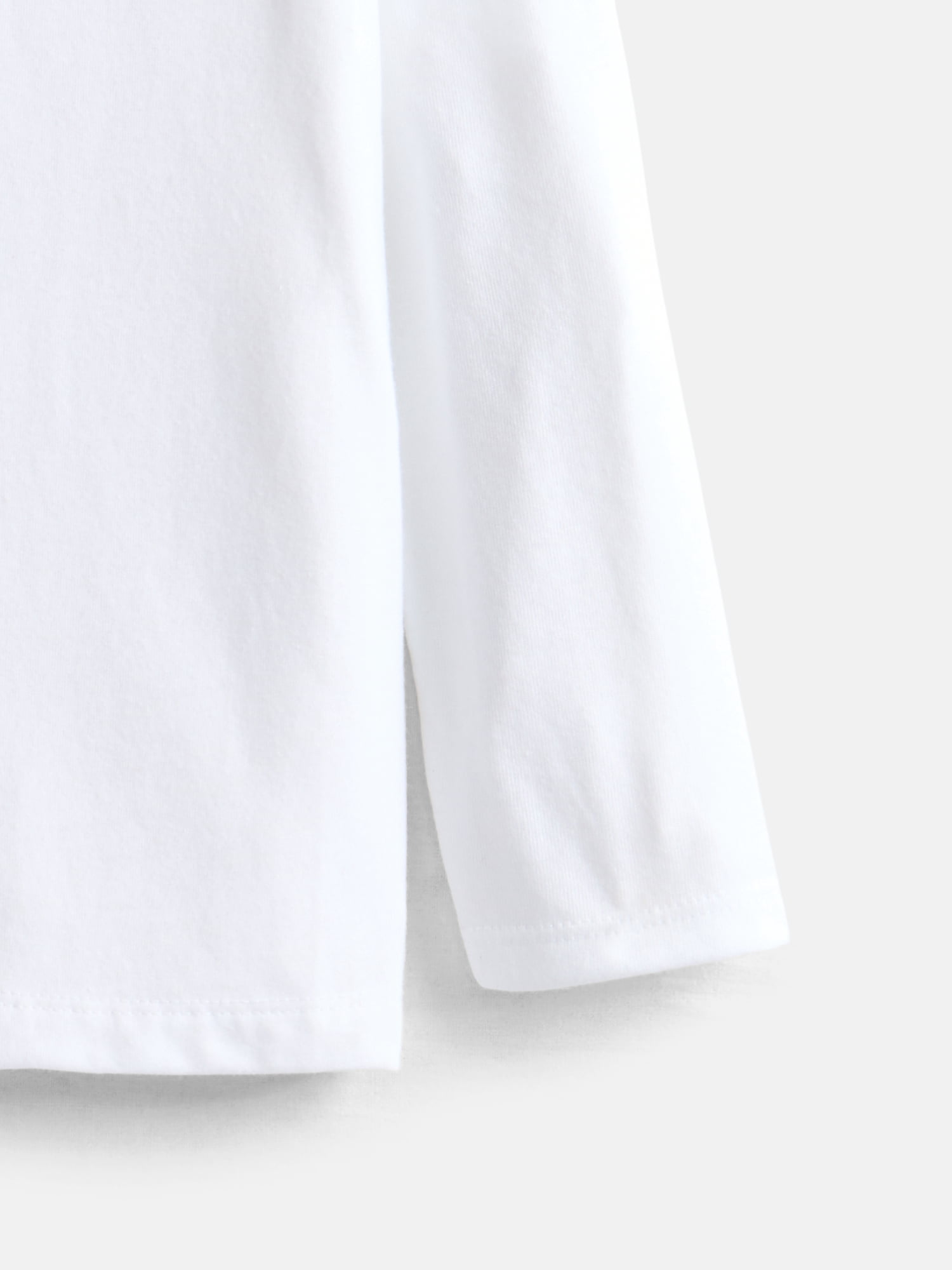 Wonder Nation Toddler Boys' Solid Tee with Long Sleeves, Sizes 18M-5T