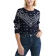thumbnail image 1 of Suéter tipo Bandana Lucky Brand para mujer azul grande, 1 of 1