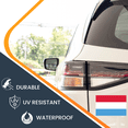 thumbnail image 4 of Magnet Me Up Luxembourg Flag Vinyl Automotive Magnet Decal, 4x6 Inches, 4 of 7