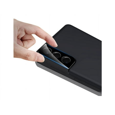 SaharaCase - ZeroDamage Camera Lens Protector for Samsung Galaxy S22 (2-Pack) - Black