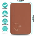 thumbnail image 5 of Coffee Bar Mat Accessories for Countertop Absorbent Hide Stain Rubber Backed Dish Drying Mats for Kitchen Counter Draining Pad Decor Gift Fit Under Coffee Maker Coffee Pot Espresso Machine (24x16in), 5 of 6