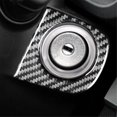 thumbnail image 4 of Carbon Fiber For Legacy 2010-2014 Engine Ignition Keyhole Panel Cover Trim Decal Interior Accessories, 4 of 5