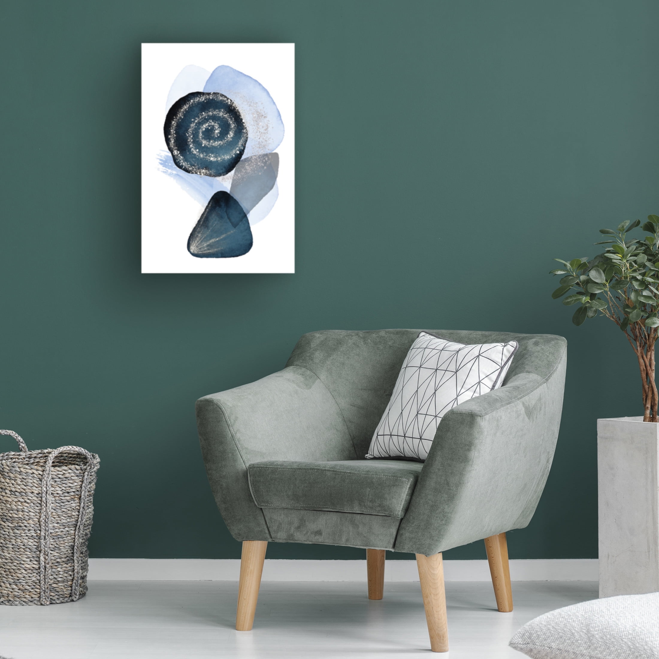 Trademark Fine Art Sally Ann Moss Arctic Ice 2 Canvas Wall Art