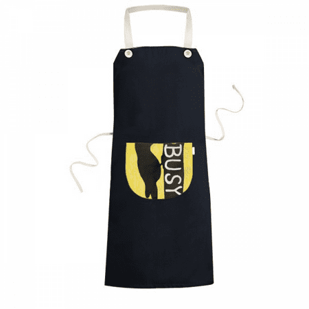 

Black Woodpecker Animal Outline Natural Apron Bib Sarong Cooking Baking Kitchen Pocket Pinafore