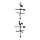 thumbnail image 1 of 2x Iron Scene Outdoor Garden Professional Roof Decor Crafts, 1 of 9