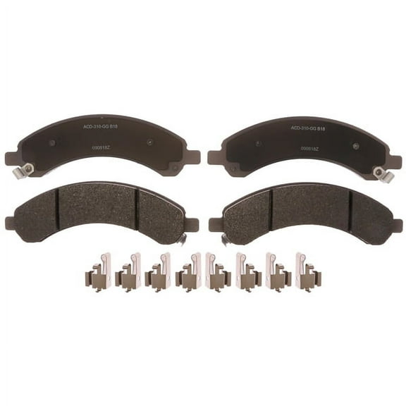 Disc Brake Pad Set Fits select: 2004-2008 CHEVROLET EXPRESS G3500, 2003 CHEVROLET EXPRESS G2500