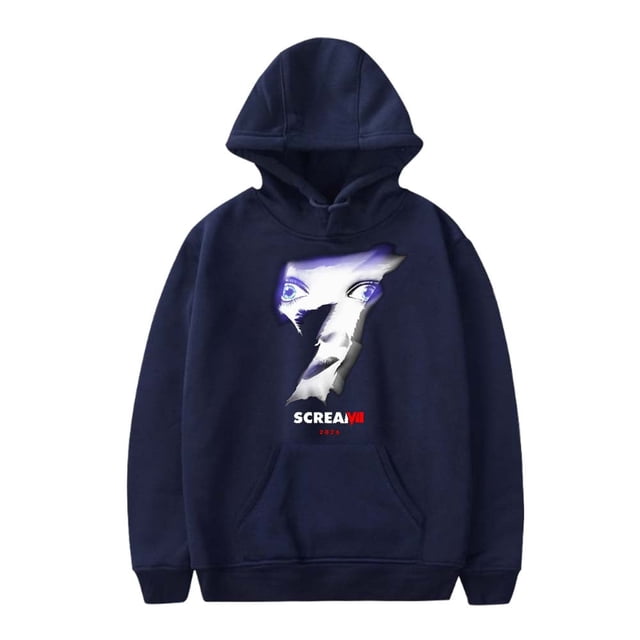 Scream 7 Merch Sudaderas con capucha Mujeres Hombres Casual Manga Larga Sudadera Ropa