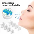 thumbnail image 4 of Dispositivo antirronquidos Pinza nasal para dejar de roncar Solución antirronquidos Ayuda para dormir Protector contra la apnea por la noche Dormir mejor Respiración fácil, 4 of 6