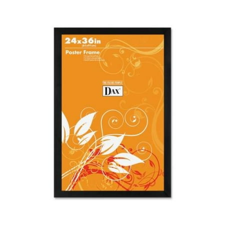 DAX MANUFACTURING INC. Black Solid Wood Poster Frames w/Plastic Window DAX286...