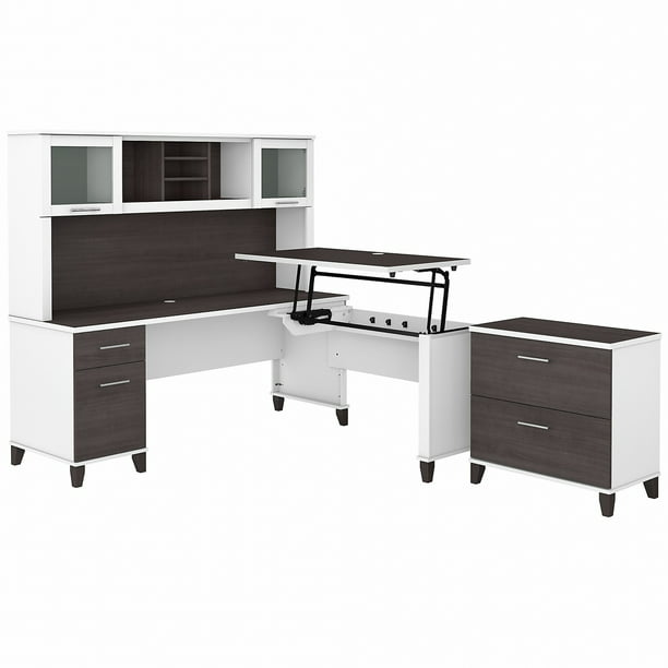 2 Drawer Lateral File Cabinet, File Cabinet Desk Base