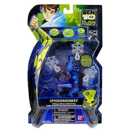Ben 10 Alien Force Deluxe Alien Collection Spidermonkey Action Figure price history on PriceWatchPro