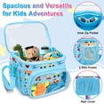 thumbnail image 3 of Bicycle Basket TEUEN Kids, bolsa de manillar impermeable y reflectante, 3 of 7