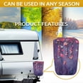 thumbnail image 6 of Yuyamidu Butterfly RV Electric Tongue Jack Cover Waterproof Polyester Jack Head Protective Cover Flower Camper Jack Protector Purple RV Accessories, Rain and Sun Protection, 6 of 7