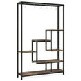 thumbnail image 5 of Resenkos Plant Stand,Flower Pot Holder Shelf Planter Display Shelving Unit,70.9" Plant Stand, Large Flower Bonsai Shelf with 6 S Hanging Hooks,Rustic Brown, 5 of 7