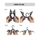 thumbnail image 5 of 12 perchas de viaje: perchas de ropa plegables portátiles, accesorios de viaje, tendedero de ropa plegable para Viajes, 5 of 5