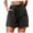 Black, variant on Shorts for Women Summer Elastic High Waisted Cute Soft Stretchy Bottoms Boxer Casual Jean Shorts S-XL