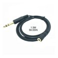 thumbnail image 3 of 1/4 Inch to 1/8 Inch Stereo Headphone Cable 6.35mm Male to 3.5mm Female Adapter Corrosion Resistant Gold Plated Plugs, 3 of 4