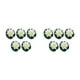 thumbnail image 1 of Flores de loto artificiales Yuarrent 5 unids/set blanco lechoso, 1 of 6