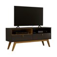thumbnail image 3 of Boahaus Milwaukee Black Matte TV Stand, TVs up to 55", Manufactured Wood, 3 of 5