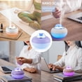 thumbnail image 6 of 1pc 300ml, USB Portable Mini Humidifier with Adjustable Mist Mode and LED Night Light - Quiet Air Humidifier for Home, Bedroom, Travel, and Office(Purple), 6 of 7