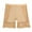 Khaki, variant on Ohufall Boyshorts Underwear for Women Sexy Solid Color Lace High Waist Tummy Control Boxer Brief Stretchy Breathable Slim Fit Hip Lift Panty