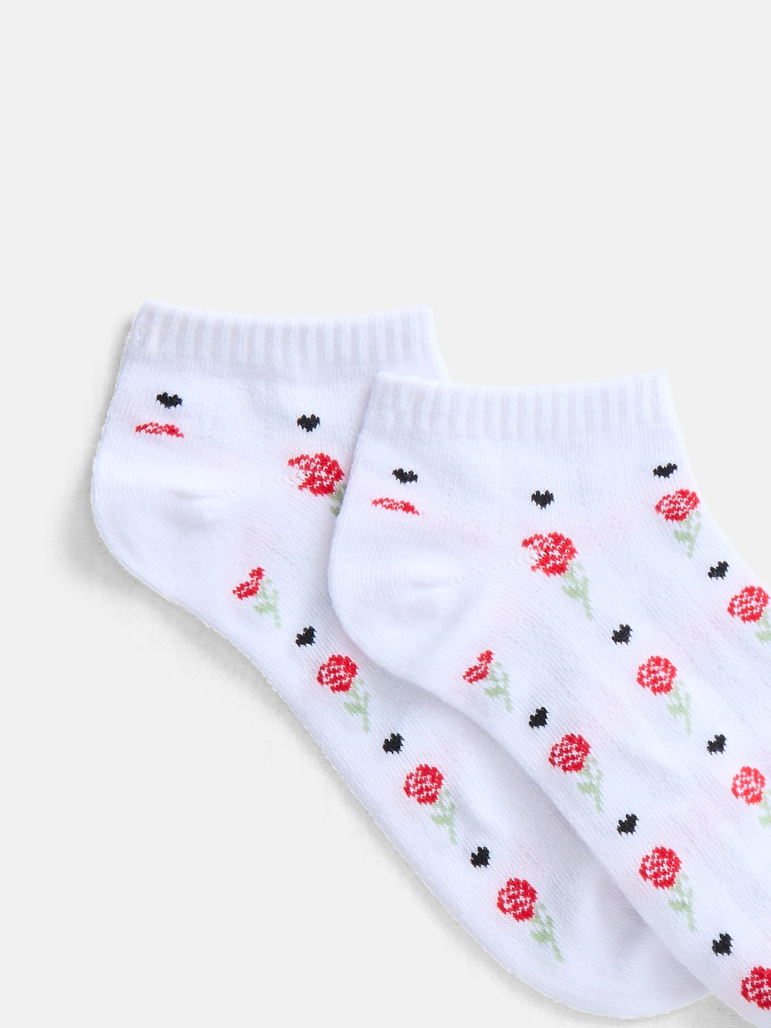 No Boundaries Women’s Low Cut Socks, 10 Pack, Shoe Sizes 4-10