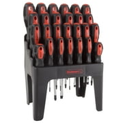 26 Piece Screwdriver Set with Wall Mount, Stand and Magnetic Tips By Stalwart