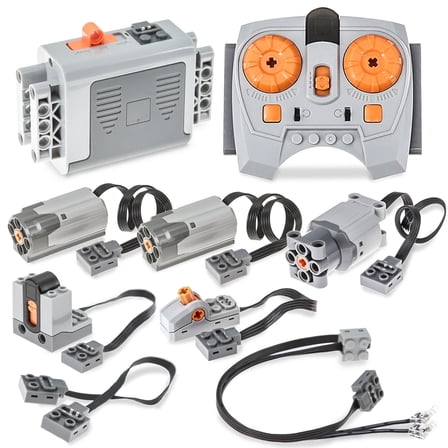 18 Pcs Technic-Motor-Kit Compatible with Lego, Power Functions Motor ...