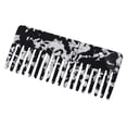 thumbnail image 1 of 1pc Static Hair Comb Small Comb Shower Shampoo Detangler Comb Bargains Curl Plate Vinegar White Hairdressing Comb Vinegar Comb Geometric Comb Retro And, 1 of 6