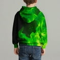 thumbnail image 3 of Eltusu Boys Winter Hoodies, Pullover Comfy Long Sleeve Printed Warm Sweatshirts Green Size 13-14 T, 3 of 5