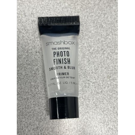 Smashbox Photo Finish Smooth & Blur Primer Base 0.17oz 5mL Mini Sample Size NEW