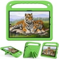thumbnail image 3 of Allytech Fire HD 10 2021 Case, Fire HD 10 Plus Case 11th Gen 2021, Soft EVA Rubber Kids Friendly Drop Protection Shockproof Kickstand Handle Case Cover for Amazon All-new Kindle Fire HD 10 2021, Green, 3 of 6