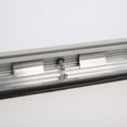 thumbnail image 4 of M&T Displays Lockable Weatherproof Snap Poster Frame 8.5x11 Inch Silver 1.38" Aluminum Front Loading Wall Mounting Picture Photo Document Certificate Sign Holder Mitered Corner Anti Glare Cover, 4 of 10