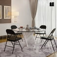 thumbnail image 5 of Mubson Set de 4 Sillas Plegables de Metal. Sillas para Reuniones y Fiestas, 5 of 5