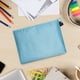 thumbnail image 5 of Bolsa de archivo A5 Football Pattern - Organizador de datos con cremallera de lona engrosada, bolsa de papelería de 9,4x7,1 pulgadas para oficina y viajes, 5 of 5