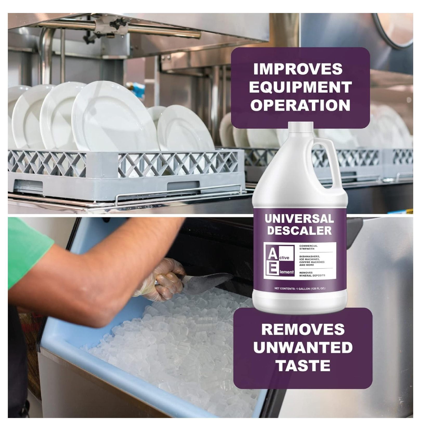 Universal Descaler – 1 Gallon | Dishwasher, Ice Maker & Coffee Machine Delimer