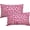 Hot Pink, variant on Brown Leopard Print Pillow Covers 16x16 Set of 2 Cheetah Animal Pattern Chinoiserie Decorative Outdoor Pillowcases Rustic Farmhouse Zipper Throw Cushion Case Decor for Home Couch Sofa Bed