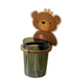 thumbnail image 4 of Lindo oso libre ponche enjuague bucal taza baño caja de almacenamiento succión montado en la pared, 4 of 4
