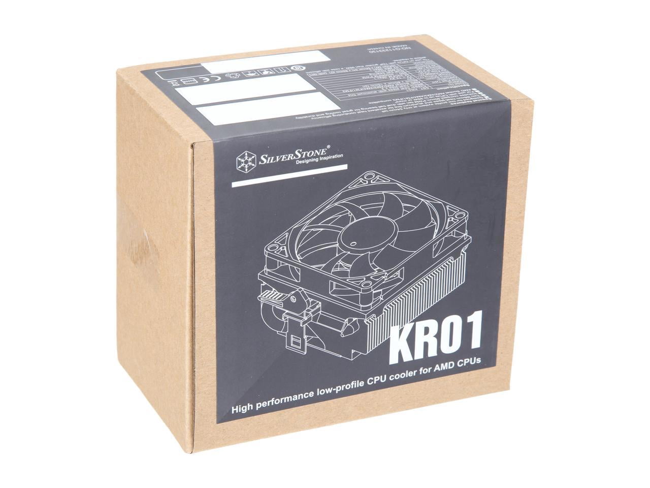 SILVERSTONE SST-KR01 80mm Dual ball bearing CPU Cooler