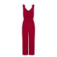 thumbnail image 5 of Clearance!lulshou Jumpsuit Pants for Women Ladies Fashion Casual Solid Color Temperament Loose Wide Leg Jumpsuit, 5 of 6