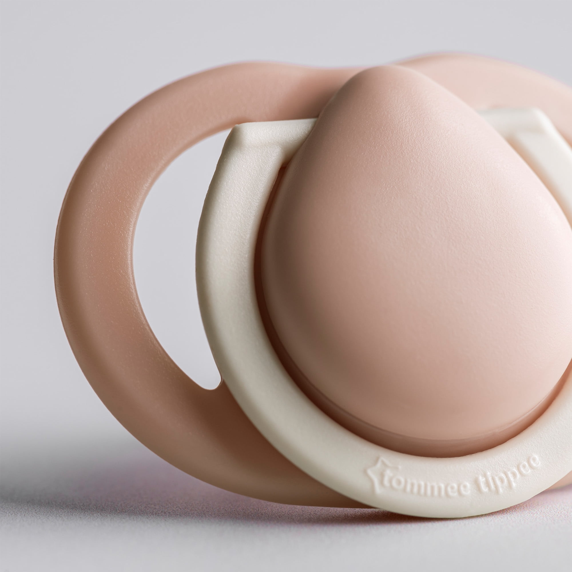 Tommee Tippee Newborn Pacifiers, 0-2 Months, Matte Texture, Reusable Sterilizer Pod, Pack of 2