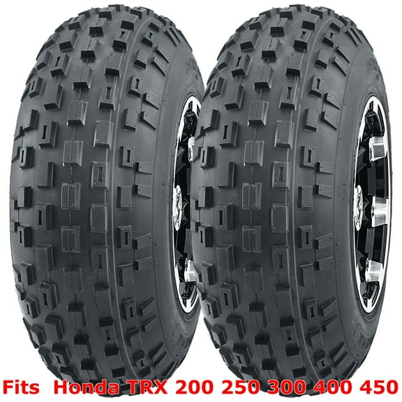 Honda TRX 200 250 300 400 450 ATV 2 front 21x7-10 21x7x10 Knobby tires