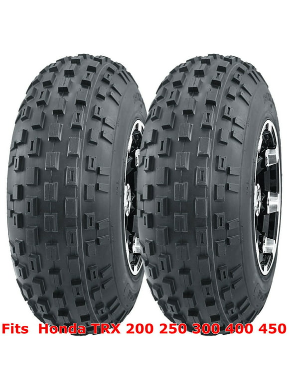 Honda TRX 200 250 300 400 450 ATV 2 front 21x7-10 21x7x10 Knobby tires