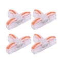 thumbnail image 2 of Terminal Wiring Block, Quick Terminal Block T-Shaped Push-Type Wiring Block Wire Connector  For Power Supply For Electrical Control For Motor For Lighting Transparent, 2 of 8