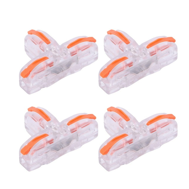 Quick Terminal Block, Terminal Wiring Block Splitter SPL-T1 Quick Terminal Connector For Power Supply For Electrical Control Transparent
