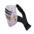 thumbnail image 4 of Riñonera con cremallera doble a la moda, riñonera para teléfono móvil para mujer colorida a la moda, bandolera impermeable multifuncional, rosa JAMW Sencillez, 4 of 5